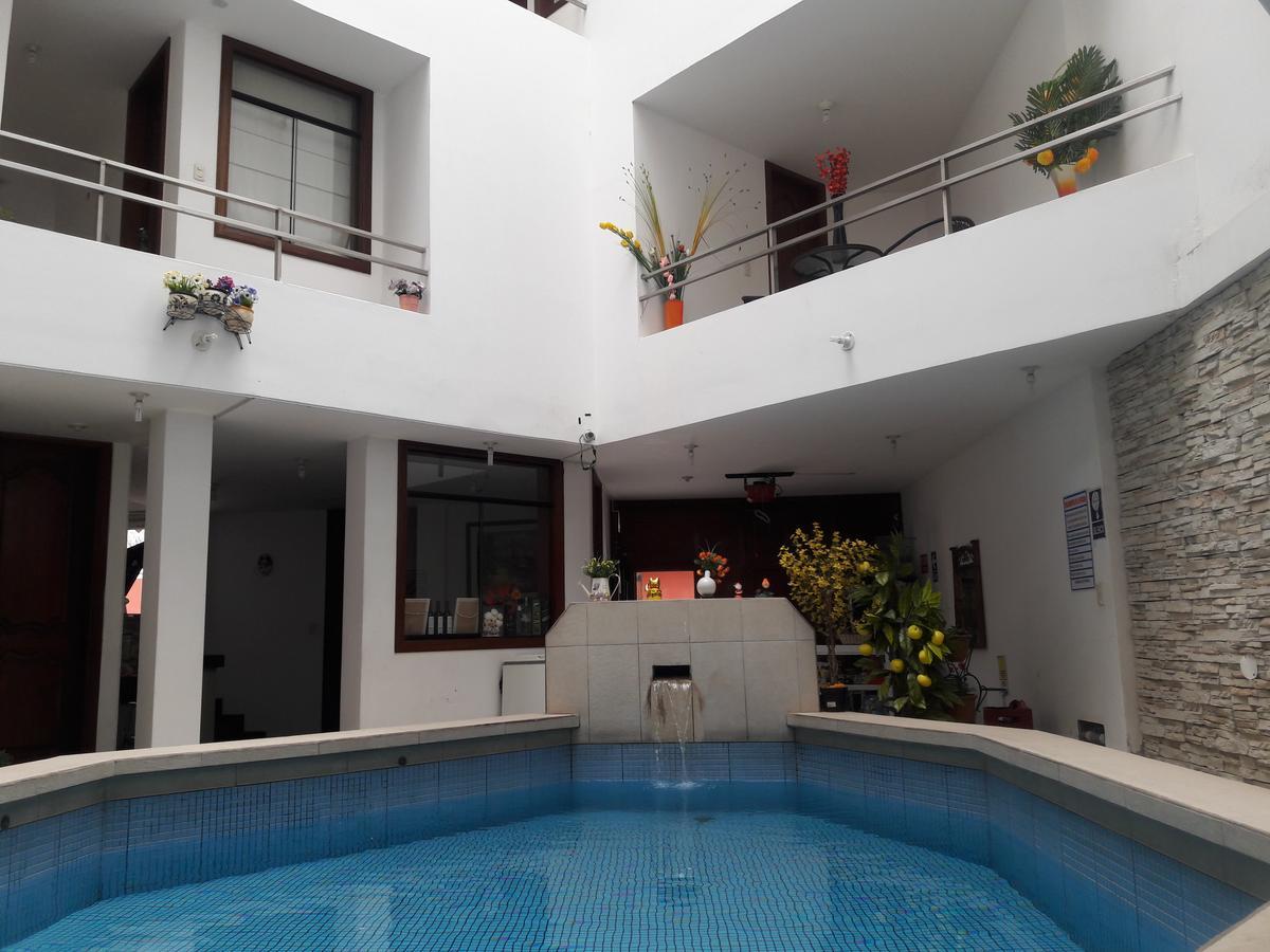 Hospedaje Casa Blanca Beach 卡哈马卡 外观 照片